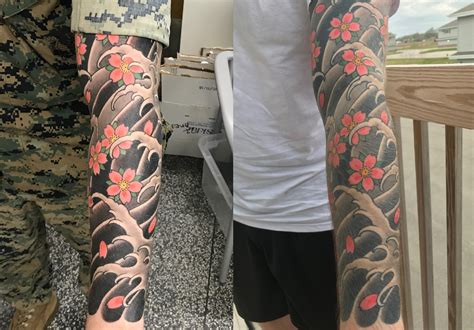 Hi guys, im doing some research and i would like to get an <strong>irezumi</strong> sleeve and chest piece for my first tattoo and i would like it to be just sakura and wind bars (kinda like this sleeve )but i have a couple of questions. . Irezumi reddit